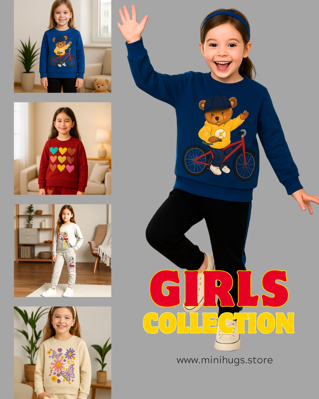 GIRLS TRACKSUIT COLLECTION
