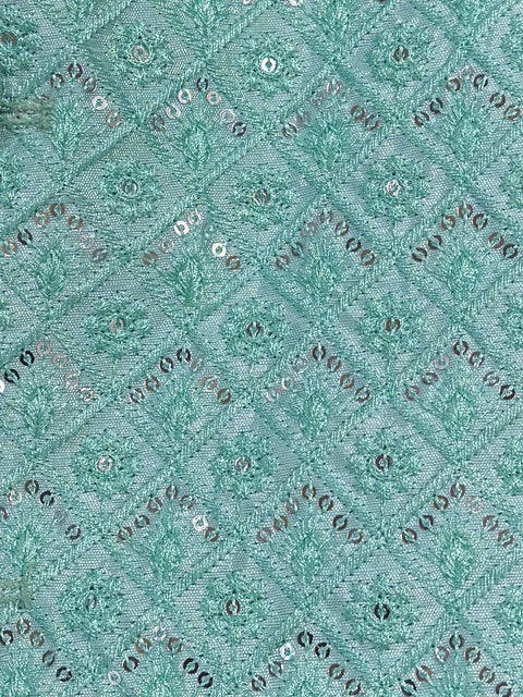 Ice Blue Royal Silk Set