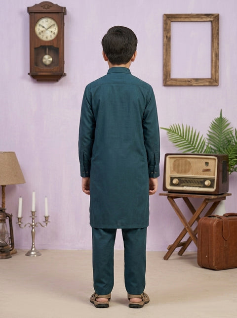 Ehraaz – Deep Teal Shalwar Kameez