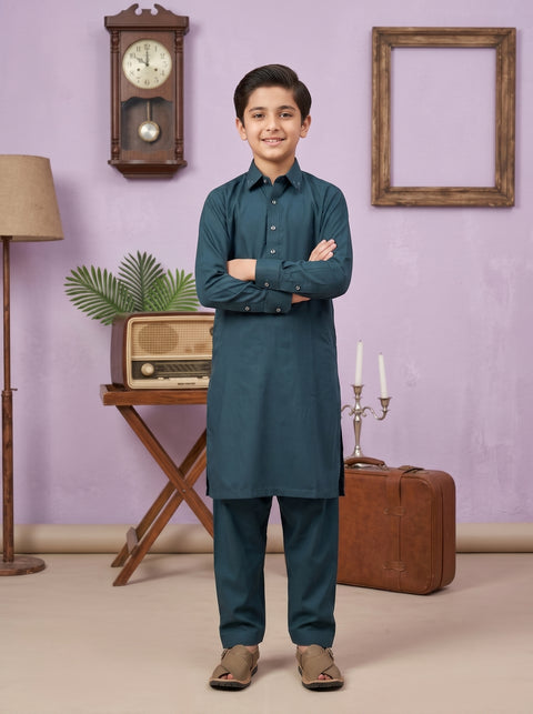 Ehraaz – Deep Teal Shalwar Kameez