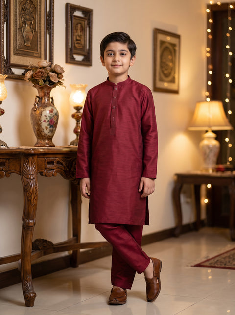 Royal Maroon Kurta Pajama