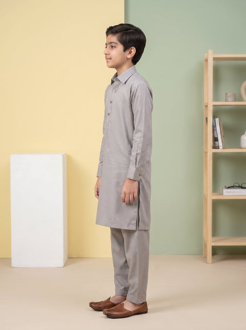 Ehraaz – Classic Grey Shalwar Kameez