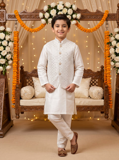 Moon White Festive Set