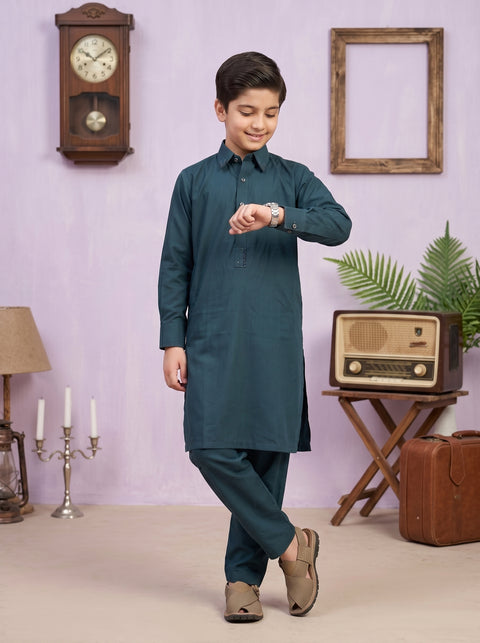 Ehraaz – Deep Teal Shalwar Kameez