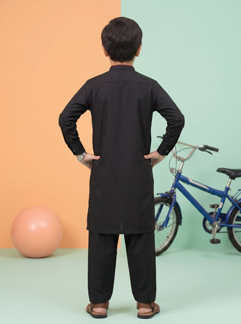 Ehraaz – Midnight Black Shalwar Kameez