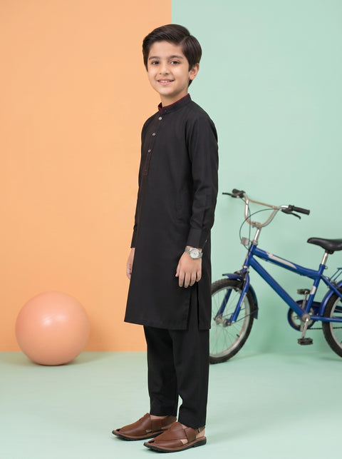 Ehraaz – Midnight Black Shalwar Kameez