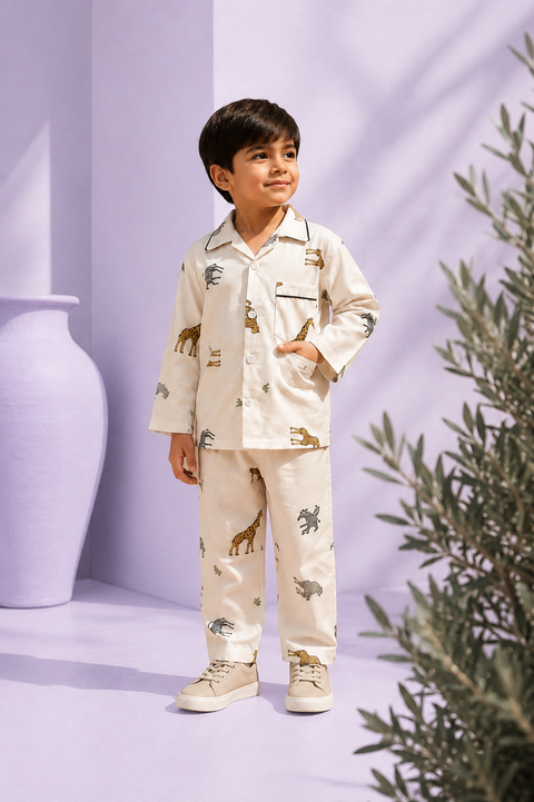 Little Safari Pajama Set