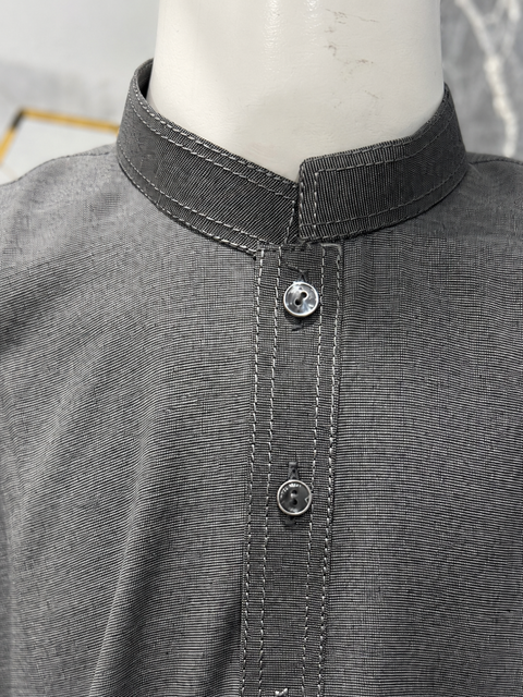 Ruhan – Ash Grey Shalwar Kameez