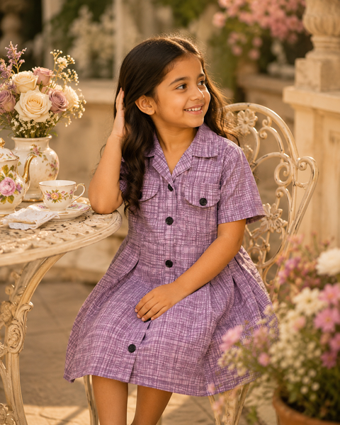 Lavender Whisper Dress