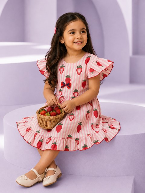 Strawberry Sprinkle Dress