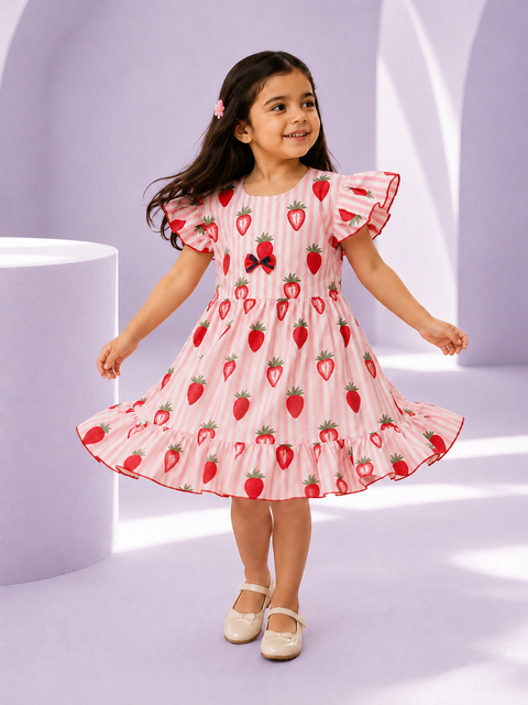 Strawberry Sprinkle Dress