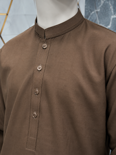 Ruhan – Mink Brown Shalwar Kameez