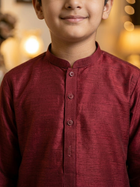 Royal Maroon Kurta Pajama