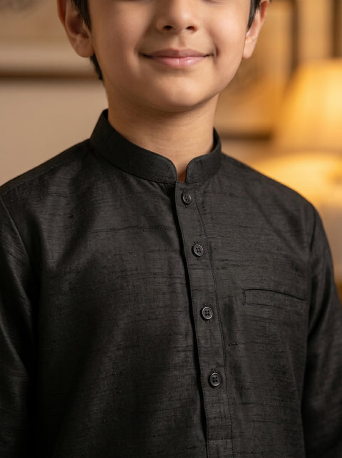 Royal Black Kurta Pajama