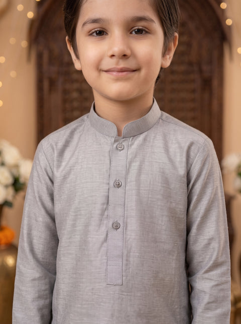 Pearl Grey Kurta Pajama