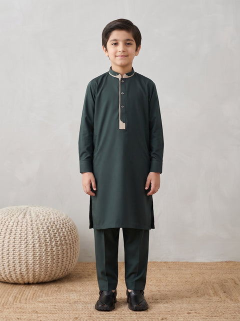 Emrald Green Kurta Trousers