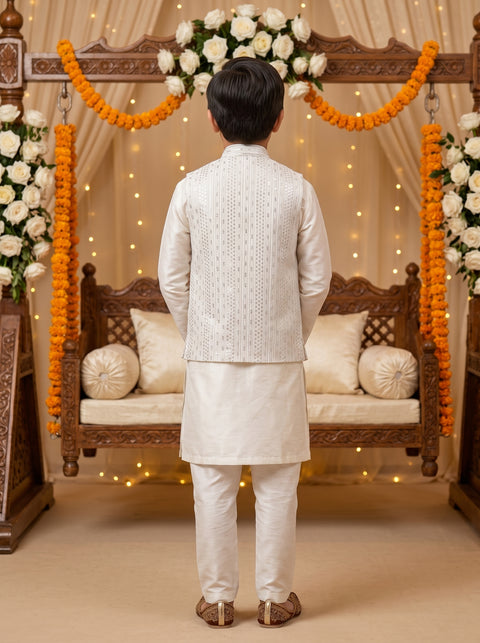 Moon White Festive Set