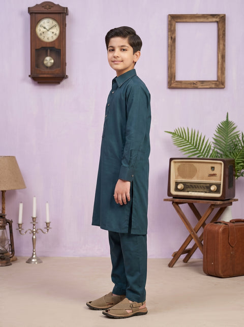 Ehraaz – Deep Teal Shalwar Kameez