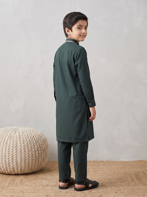Emrald Green Kurta Trousers
