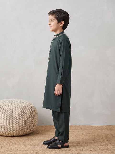 Emrald Green Kurta Trousers