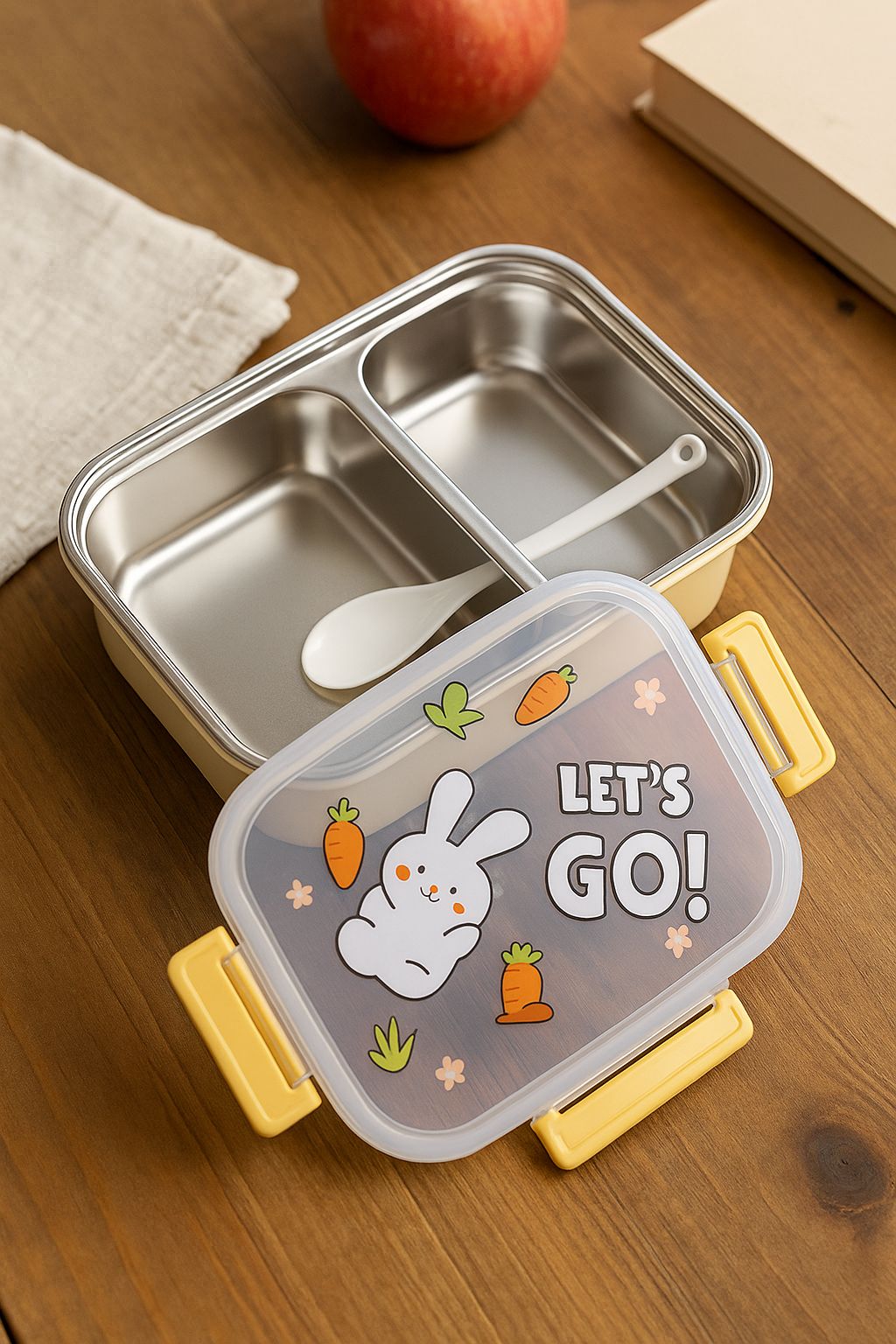 Lets Go Bunny Tiffin