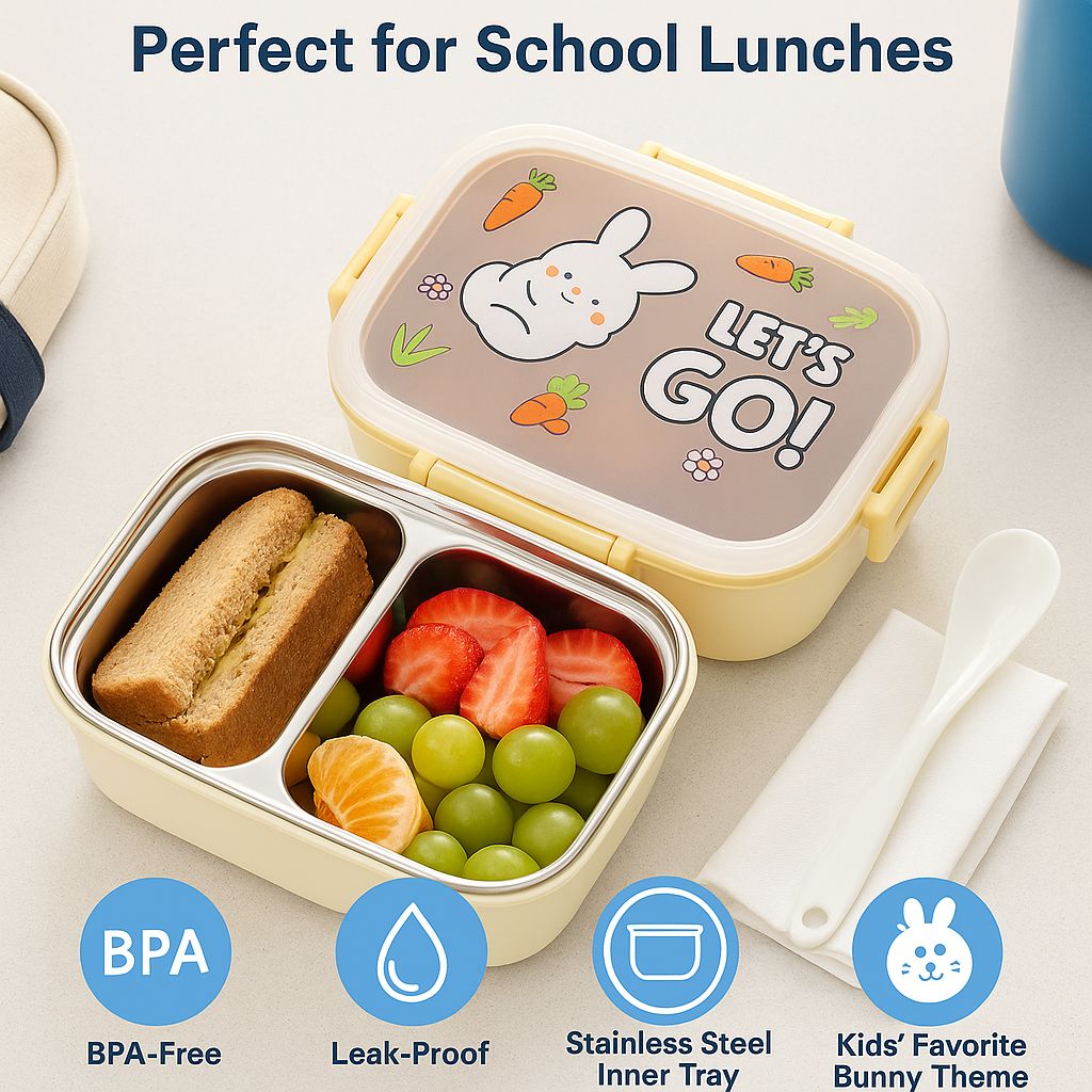 Lets Go Bunny Tiffin