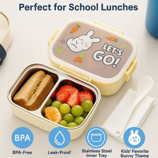 Lets Go Bunny Tiffin