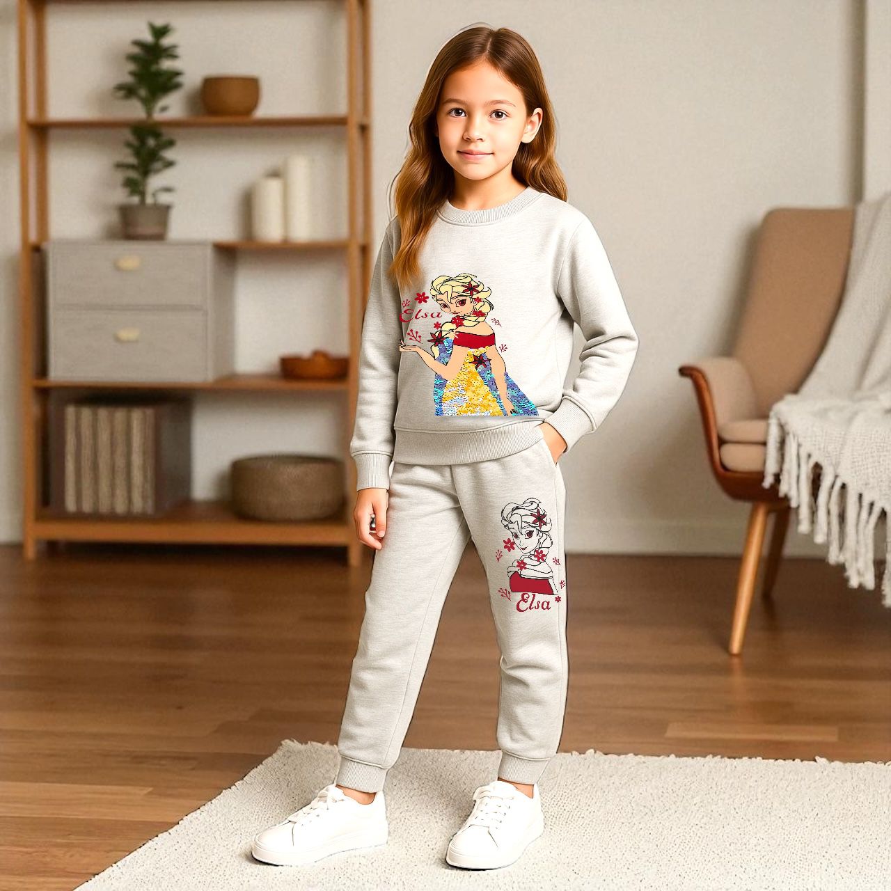 Elsa Kids Tracksuit