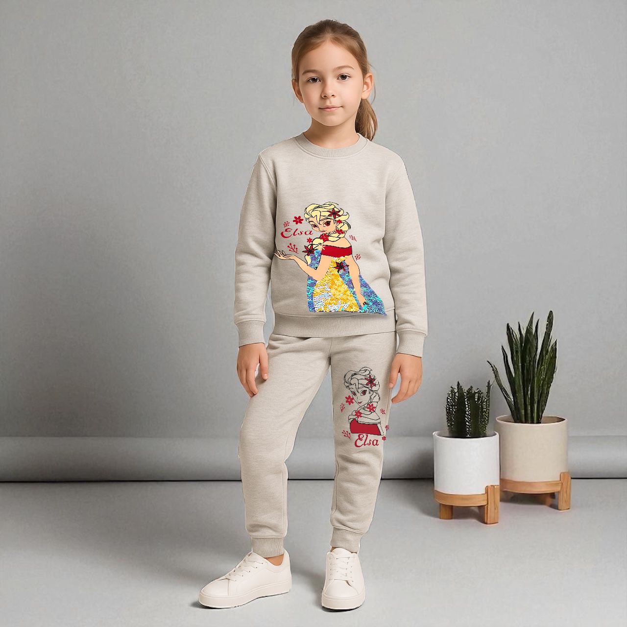 Elsa Kids Tracksuit