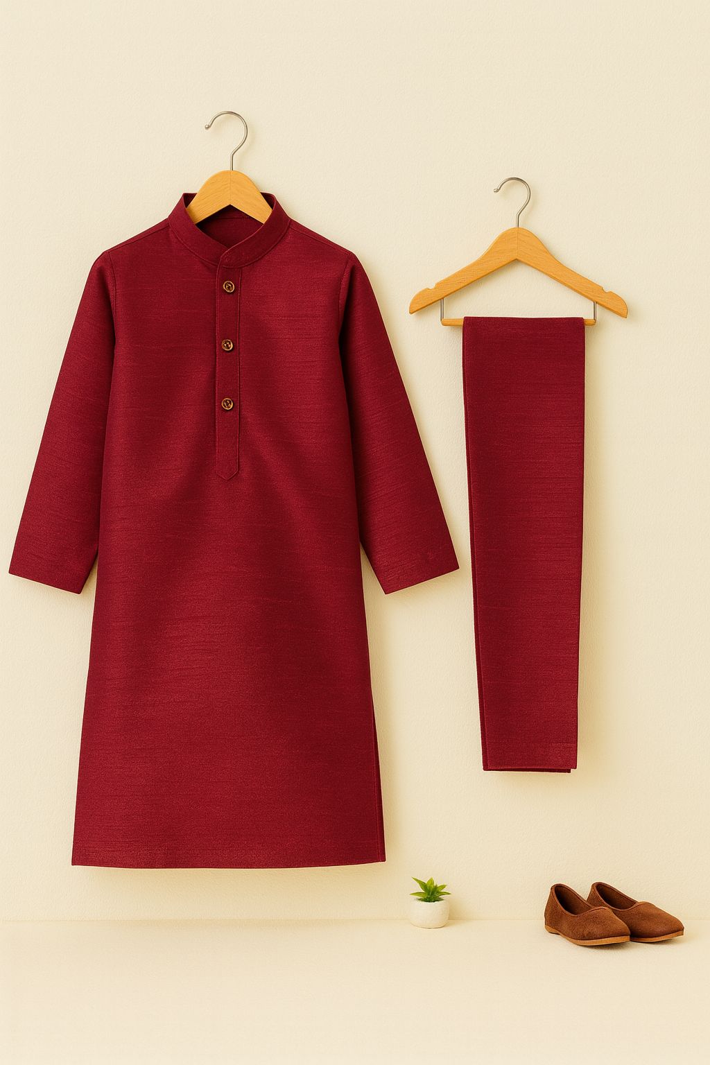 Royal Maroon Kurta Pajama