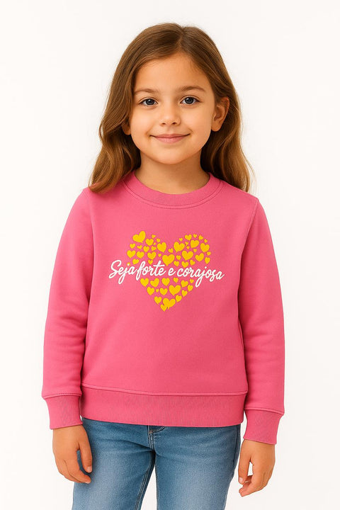 Mini Courage Pink Sweatshirt
